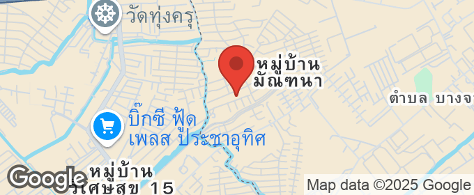 แผนที่ : หมู่บ้าน วิเศษสุขนคร 15 บ้านเดี่ยว ประชาอุทิศ 127 ทุ่งครุ