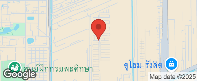 แผนที่ : ทาวน์โฮม2หลังติดกันพร้อมเฟอร์นิเจอร์ ราคาต่อรองได้ ซื่อตรง โคซี่ รังสิต คลอง6 เฟส2