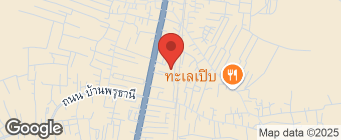 แผนที่ : ขายที่ดิน 509 ตรว. บ้านพรุ ด้านหลังปั้มน้ำมันพีที บ้านพรุ