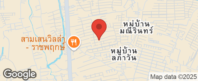 แผนที่ : ขายบ้านทาวน์เฮ้าส์ 2 ชั้น เนื้อที่ 17 ตร.ว.  ซอยท่าอิฐ ถนนรัตนาธิเบศน์ ใกล้สถานีรถไฟฟ้าบางรักน้อยท่าอิฐ