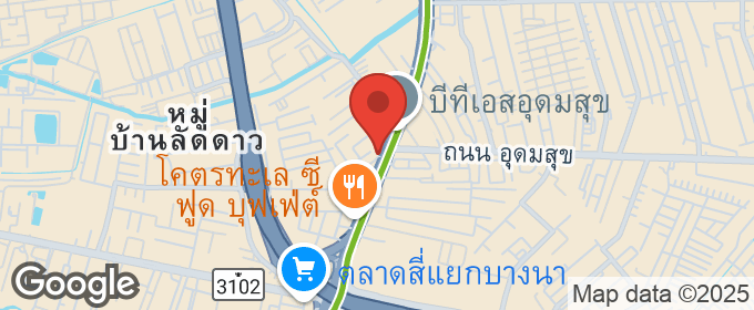 แผนที่ : ขายคอนโด ไอดีโอ บลูโคฟ สุขุมวิท เนื้อที่ 44.35 ตร.ม. สวย พร้อมอยู่