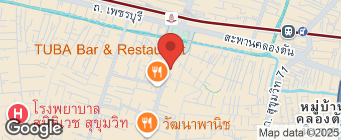 แผนที่ : ขาย คอนโด C Ekkamai ชั้น 7 ขนาดห้อง 34.25 ไม่ติด Wallpaper ไม่ Buit in