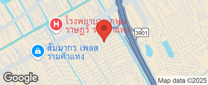 แผนที่ : ขายบ้านเกศรี 2 ซอยรามคำแหง124 ตกแต่งทั้งหลัง อยู่ใกล้รถไฟฟ้าสายสีส้ม-สถานีสัมมากร และมอเตอร์เวย์ทับช้าง