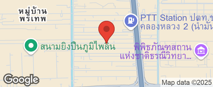 แผนที่ : ขายบ้านเดี่ยว 1 ชั้น ถนนคลองสี่ ตะวันออก37 คลองหลวง ปทุมธานี