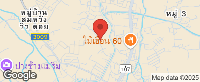แผนที่ : เจ้าของขายเอง ที่ดินแปลงเล็ก วิวภูเขาสวย ใกล้ตลาดสดริมเหนือและกาดฝรั่ง อ.แม่ริม เชียงใหม่