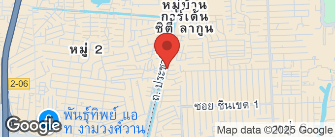 แผนที่ : ภัสสร 11 ประชาชื่น บ้านเดี่ยว งามวงศ์วาน หลักสี่ ติดถนน