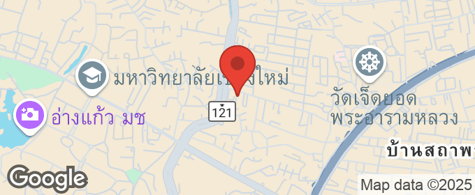 แผนที่ : ขายคอนโดติดเจ็ดยอดพลาซ่า ใกล้มหาวิทยาลัยเชียงใหม่ (JC Hill place ) ตกแต่งพร้อมอยู่