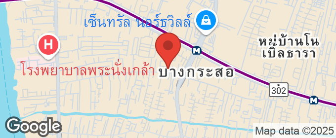 แผนที่ : บ้านสวนจันทิมา 2 บ้านแฝด ซอย นนทบุรี 8 ถนน เลี่ยง เมืองนนทบุรี