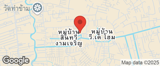 แผนที่ : ขาย ทาวน์เฮ้าส์ 2ชั้น 49.5ตรว. ม.สินทวีงามเจริญ ซอยอนามัยงามเจริญ27