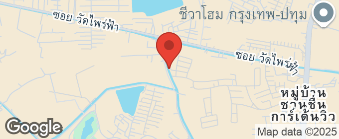 แผนที่ : หมู่บ้าน ชวนชื่นการ์เด้นวิลล์ | บ้านเดี่ยว เมือง ปทุมธานี