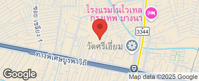 แผนที่ : หมู่บ้านไพโรจน์ | ทาวน์เฮ้าส์ ซอย บางนา-ตราด 27 ติดห้าง!
