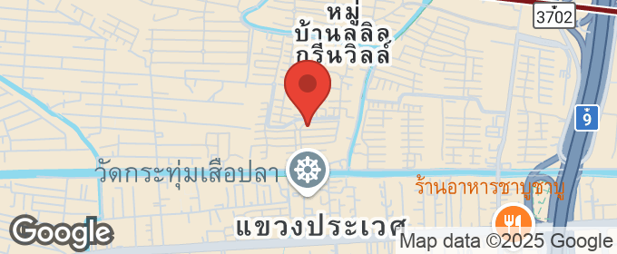 แผนที่ : โกลเด้น วิลเลจ อ่อนนุชพัฒนาการ | บ้านแฝด Fully Furnished