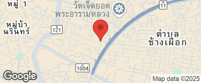 แผนที่ : ให้เช่าอาคารสำนักงาน HomeOffice 4 ชั้น 4 คูหา ทำเลดีใกล้ Maya 10 ห้องทำงาน 7 ห้องน้ำ เชียงใหม่