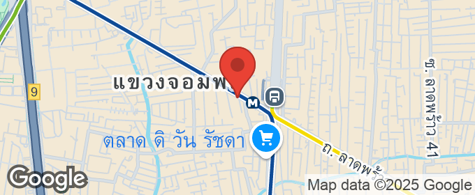 แผนที่ : ให้เช่าคอนโด แชปเตอร์วัน มิดทาว์น ลาดพร้าว 24 ใกล้รถไฟฟ้า MRT ลาดพร้าว 1 ห้องนอน 31.6 ตรม