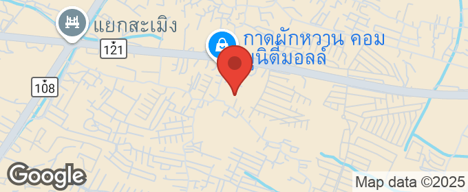 แผนที่ : ขายบ้านสวนสไตล์รีสอร์ต 6 ห้องนอน บนพื้นที่ 1-3-27 ไร่ สันผักหวาน หางดง เชียงใหม่