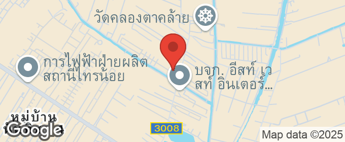 แผนที่ : ขายทาวน์เฮ้าส์ 2 ชั้น หมู่บ้านออมธนา ไทรน้อย นนทบุรี