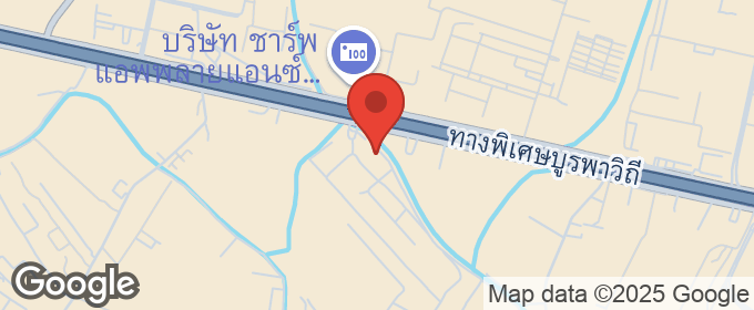 แผนที่ : โกดัง คลังสินค้าพูลพิพัฒน์ สาขาบางนา B38 (กม.38) ให้เช่า ใกล้ทางด่วนและมอเตอร์เวย์ จ.ฉะเชิงเทรา