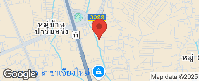 แผนที่ : คอนโดห้องสตูดิโอขนาด 35 ตร.ม. โครงการ 103 เซ็นทรัลคอนโดมิเนียม เชียงใหม่