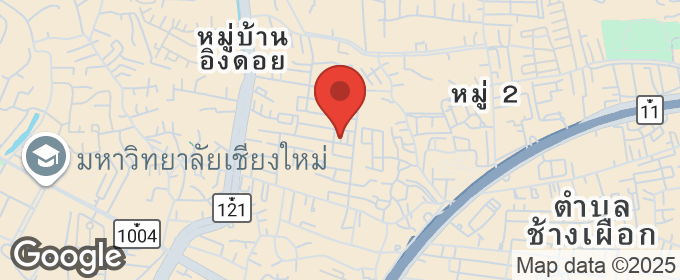 แผนที่ : เซเว่นสตาร์ คอนโด - เจ็ดยอด ใกล้ห้างเมญ่า อ.เมือง เชียงใหม่
