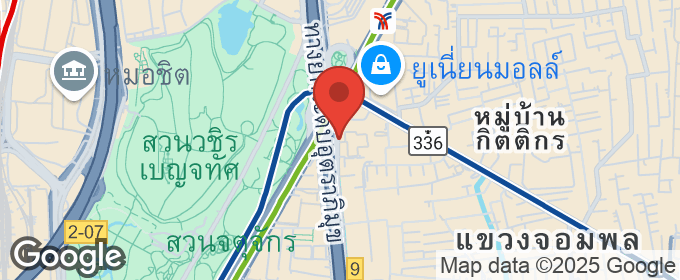 แผนที่ : ให้เช่าราคาถูก คอนโด The Saint Residences 2-Bed ชั้นสูง ห้องสวย