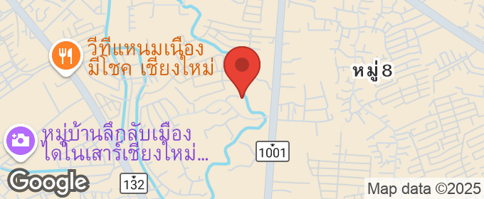 แผนที่ : ขายบ้านพูลวิลล่าหลังใหญ่ ทำเลเยี่ยม ใกล้มีโชคพลาซ่า ศาลากลาง เซ็นทรัลเฟสติวัล และตัวเมืองเชียงใหม่