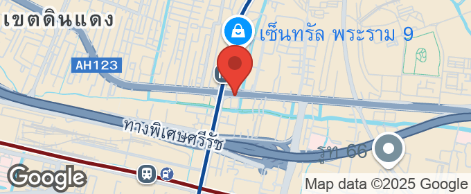 แผนที่ : ขาย CONDO DUPLEX @ IDEO MOBI RAMA9 ติดรถไฟฟ้าMRTพระราม9-20เมตร Tourist-Night Market-Business Center