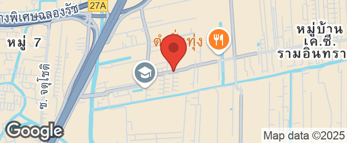แผนที่ : ขายถูกมาก!! บ้านเดี่ยว 2 ชั้น ม.เคริซทาวน์ จตุโชติ-รามอินทรา แต่งสวย ไม่เคยเข้าอยู่ ใกล้ทางด่วน ห้าง โรงเรียนฯ