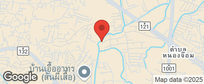 แผนที่ : ขายบ้านสวยติดแม่น้ำ วิวภูเขา ทรงไทยประยุกต์ 5 ห้องนอน 6 ห้องน้ำ อ.เมือง เชียงใหม่