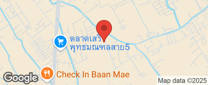 แผนที่ : เจ้าของขายที่ดิน 4 ไร่ 1งาน อยู่สาย 5