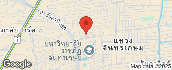 แผนที่ : ขายที่ดินพร้อมบ้านสองชั้น(เก่า) ซ.รัชดา 36 (เสือใหญ่อุทิศ)  2  แปลงติดกัน