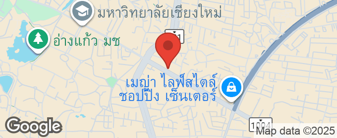 แผนที่ : เดอะ ทรีโอ้ เชียงใหม่ (The Trio Condominium) คอนโดห้องใหญ่ 47.38 ตร.ม. วิวดอยสุเทพ ใกล้มช ,เมญ่า ,นิมมาน เชียงใหม่