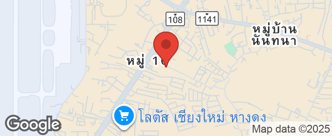 แผนที่ : ซีรีโนคอนโด SERENO CONDO ใกล้สนามบิน อ.เมือง เชียงใหม่