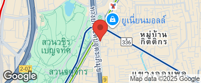 แผนที่ : ให้เช่าคอนโดใหม่ The Saint Residences 1-Bed ตกแต่งสวยพร้อมอยู่