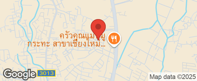 แผนที่ : ขายบ้านเดี่ยว หมู่บ้านอรสิริน 3 ตรงข้ามโรงเรียนนานาชาติ Mill Hill เชียงใหม่