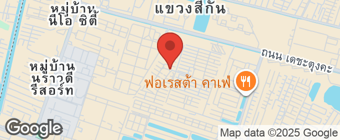 แผนที่ : ขายทาวน์โฮม กัสโต้ ดอนเมือง-สรงประภา บ้านสวย สภาพดี ใกล้รถไฟฟ้าสายสีแดง