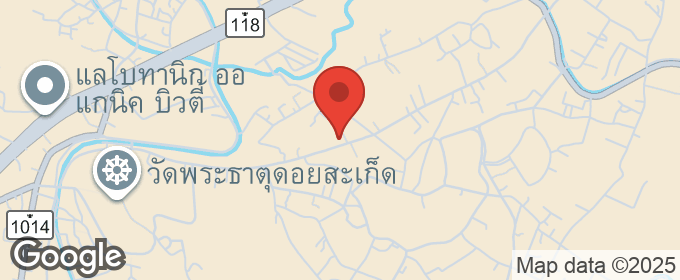 แผนที่ : ขาย/ให้เช่า บ้านเดี่ยวชั้นเดียว พร้อมสระว่ายน้ำส่วนตัว เชิงดอย อ.ดอยสะเก็ด เชียงใหม่