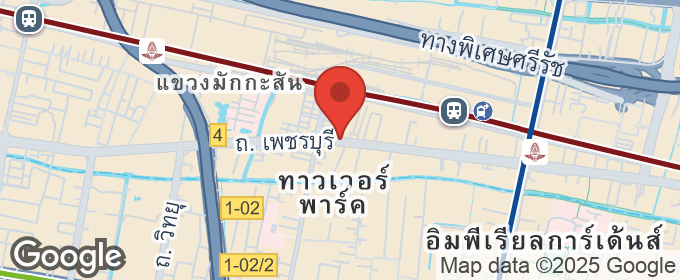 แผนที่ : CM04339 ขายด่วน คอนโด ลุมพินี สวีท เพชรบุรี-มักกะสัน Lumpini Suite Phetchaburi-Makkasan ถนนเพชรบุรี