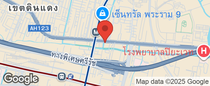 แผนที่ : ขายคอนโดเลต มิสท์ พระราม 9 ใจกลางเมือง ใกล้แยกพระราม 9  ทำเลดี เดินทางสะดวก