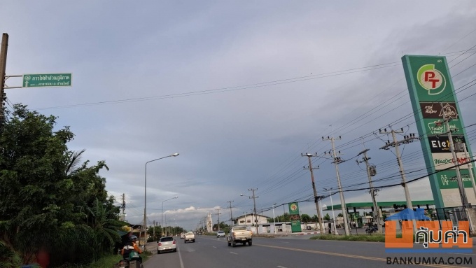 ให้เช่าที่ดินทำเลดี ติดถนนสี่เลนหมายเลข 3304  3 ไร่ ต.หนองตีนนก อ.บ้านโพธิ์ จ.ฉะเชิงเทรา