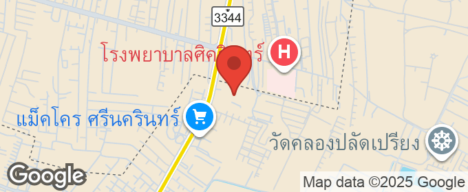 แผนที่ : ขายคอนโด เดอะพาร์คแลนด์ ศรีนครินทร์ เลคไซด์ ถนนลาซาล บางพลี สมุทรปราการ