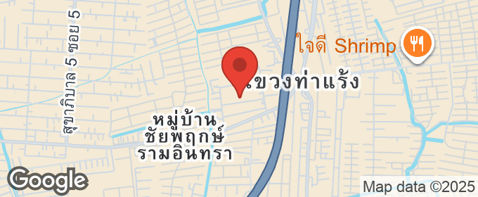 แผนที่ : ให้เช่าที่ดินเปล่าถมแล้วใกล้ 5 แยกวัชรพล กรุงเทพมหานคร