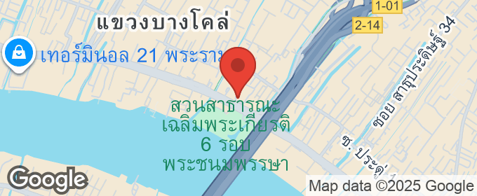 แผนที่ : ขาย คอนโด สตาร์วิว พระราม 3 วิวแม่น้ำเจ้าพระยา  ใกล้  BRT สะพานพระราม 9 BTS ช่องนนทรี