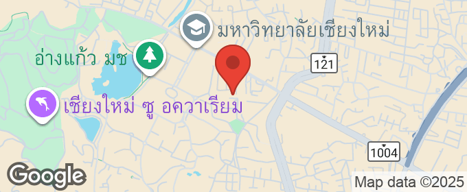 แผนที่ : คอนโดบ้านหอคำ ห้องรีโนเวทใหม่ บรรยากาศดี วิวดอยสุเทพ ใกล้มหาวิทยาลัยเชียงใหม่