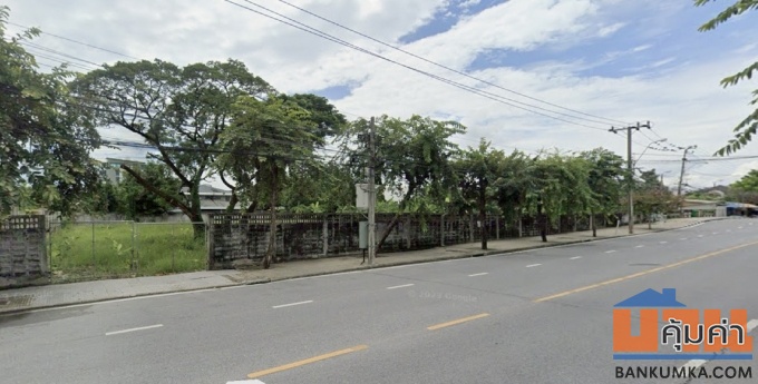 ขายที่ดินสวย 2 ไร่ 36 ตร.ว. ซ.ศรีนครินทร์55 ใกล้Paradies Park สวนหลวงร.9 รถไฟฟ้าสถานีสวนหลวง