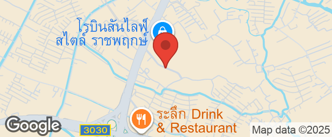 แผนที่ : ที่ดิน 2 แปลง ติด ศูนย์การค้าโรบินสัน สาขาราชพฤกษ์ เนื้อที่ 12 ไร่ และ 18 ไร่ เดินทางสะดวก
