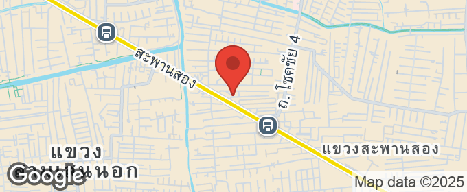 แผนที่ : บ้านเดี่ยว ซอย ลาดพร้าว 51 ใกล้รถไฟฟ้า สถานี โชคชัย 4