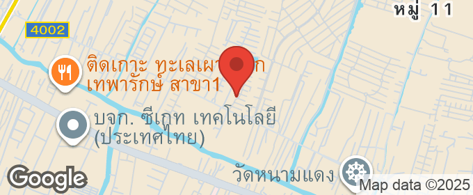 แผนที่ : ขายบ้านเดี่ยว  บางกอกบูเลอวาร์ด ศรีนครินทร์-บางนา  แต่งสวย สไตล์ญี่ปุ่น หลังริม