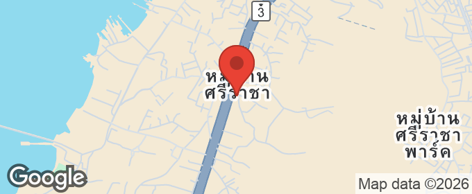 แผนที่ : ไนท์บริดจ์ ดิ โอเชี่ยน ศรีราชา ชลบุรี ใกล้หาดบางแสน