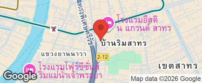 แผนที่ : ขาย ที่ดิน พร้อมบ้านไม้ ถนนสาทรใต้ (ซ.เจริญราษฏร์1 แยก 3 ) โฉนด 190 ตรว. ขาย ตรว.ละ 200,000 บาท.ค่าโอนค