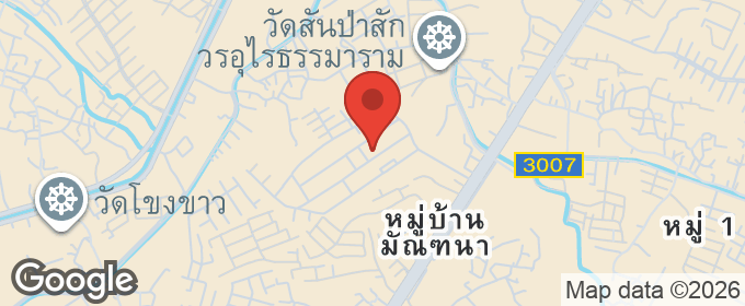 แผนที่ : บ้านเดี่ยว 2 ชั้น สไตล์โมเดิร์นมินิมอล โครงการเชียงใหม่วิวดอย อ.หางดง เชียงใหม่